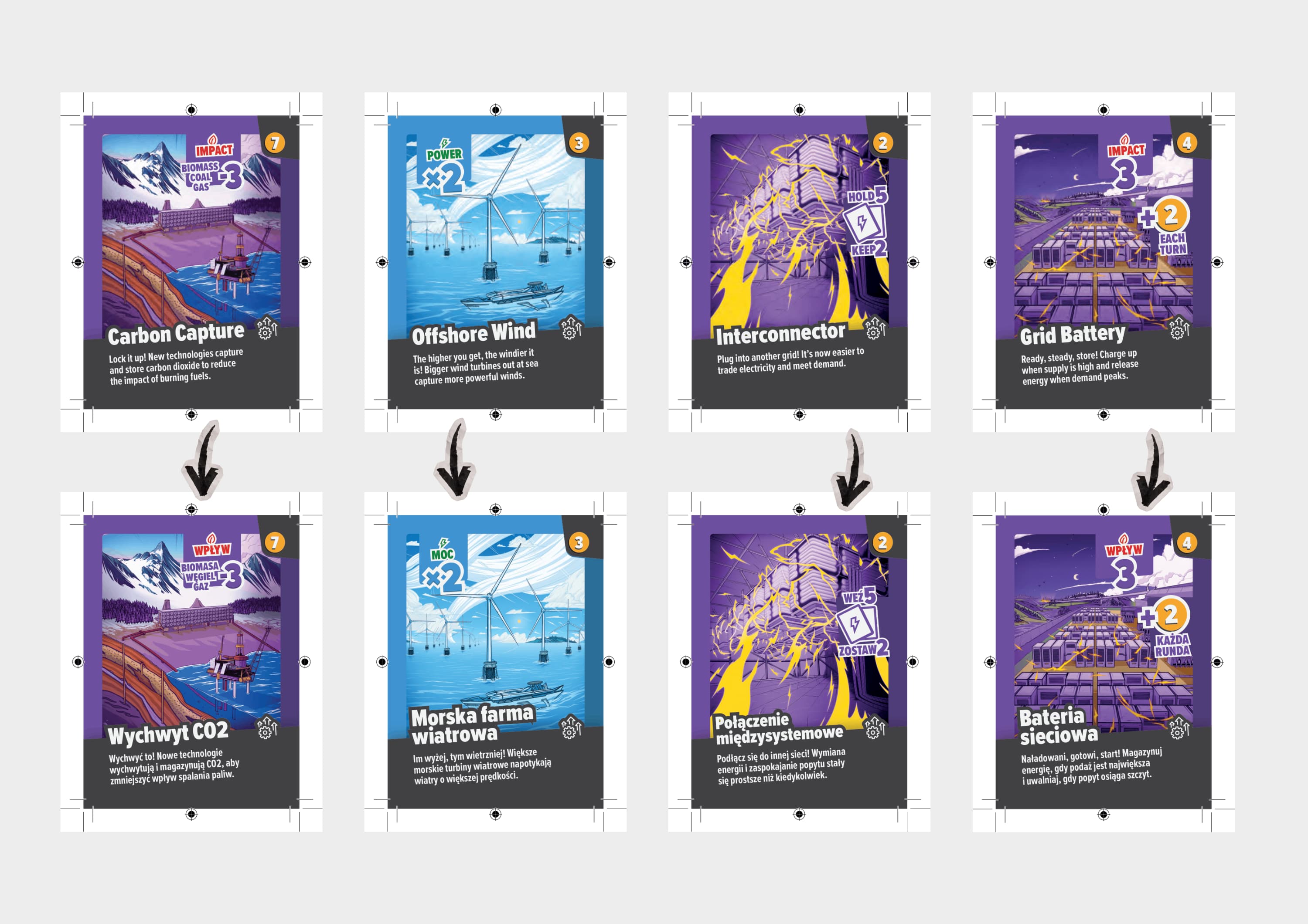 Polish Game Upgrade Cards